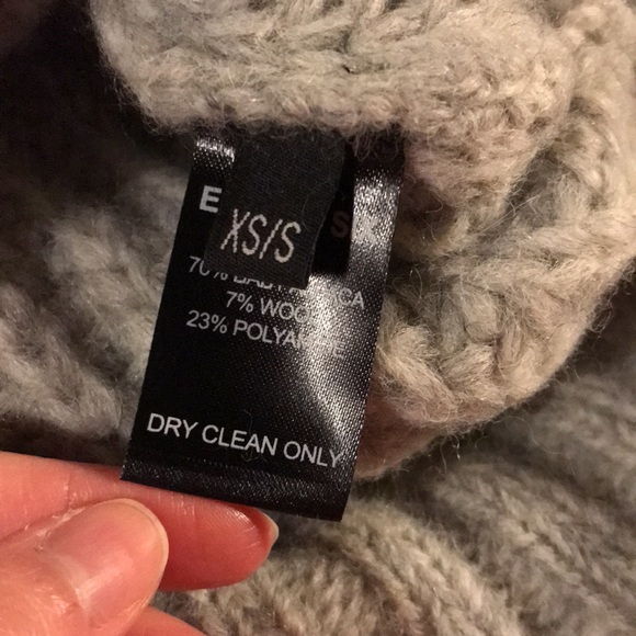 ELEVEN SIX Cable Knit Alpaca Sweater - Picture 7 of 8